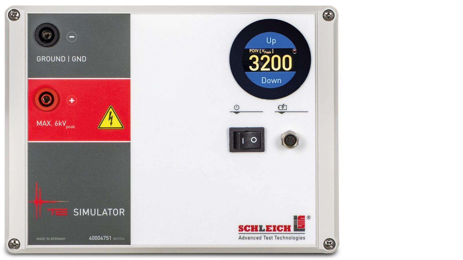 Abbildung Prüfdummy – Teilentladungssimulator